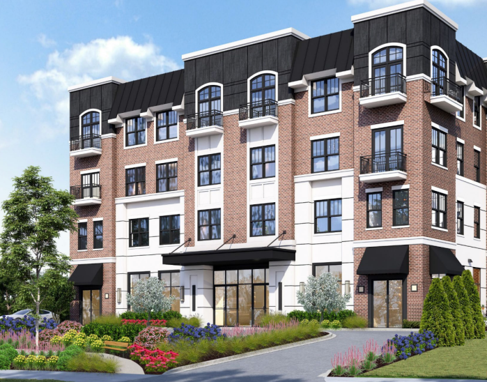 New Westbury apartment building
